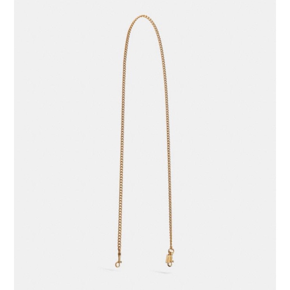 NEW! COACH Chain Strap, Gold metal, New With Tag GORGEOUS - Picture 6 of 8